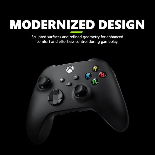 Oferta: Controle Sem Fio Xbox Microsoft Carbon Black
