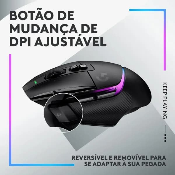 Oferta: Mouse Gamer Logitech G502 X PLUS Sem Fio