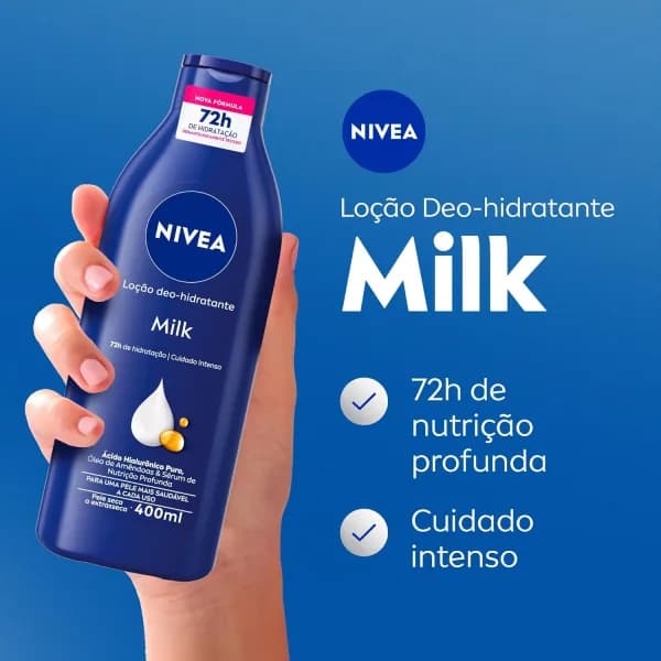 Oferta: Hidratante Corporal Nivea Deep Moisture Serum 400ml