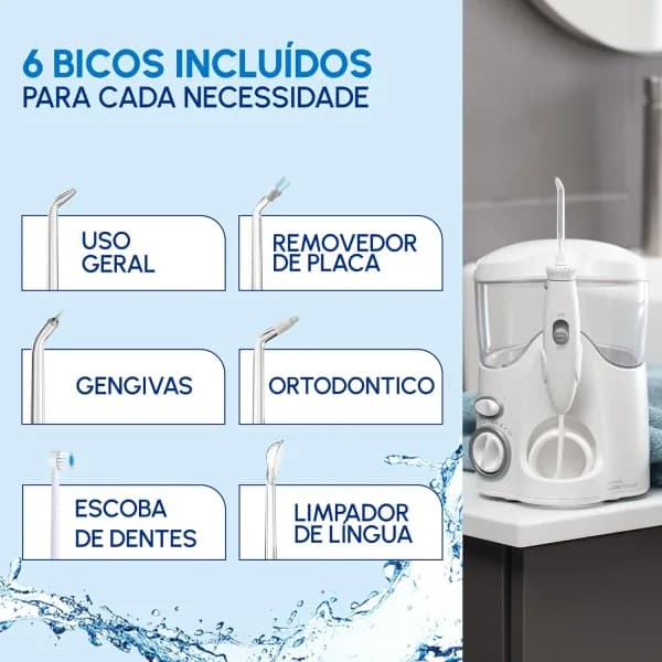 Waterpik Irrigador Oral 110V WP-100B banner