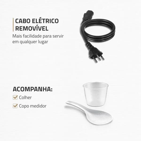 Oferta: Panela de Pressão Elétrica Digital Mondial 5L