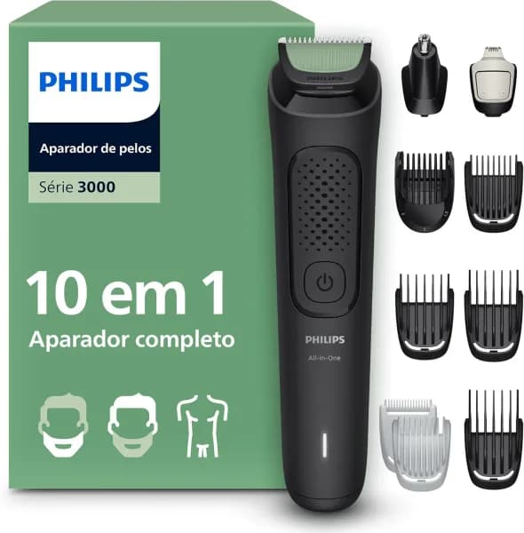 Foto do Aparador de Pelos Philips MultiGroom 9 em 1 MG3927/15