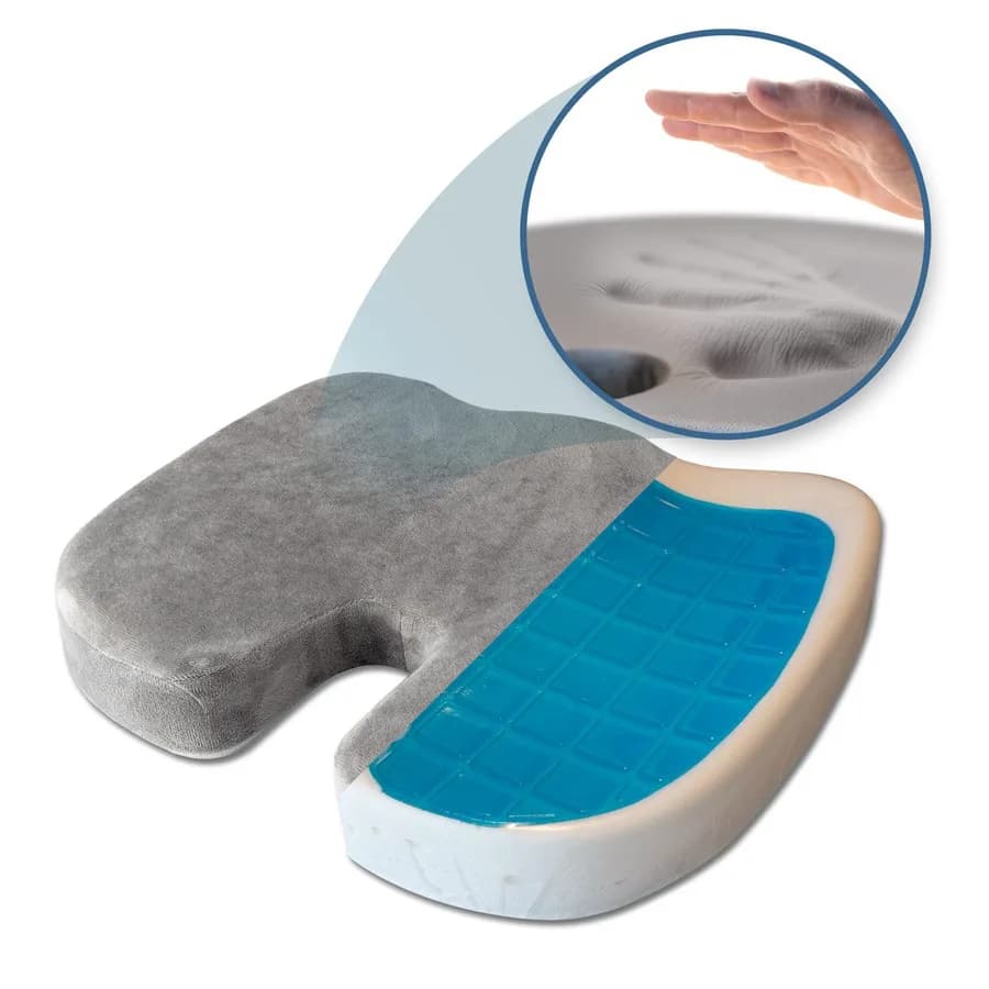 Almofada Cóccix Gel Dr. Coluna Relaxmedic