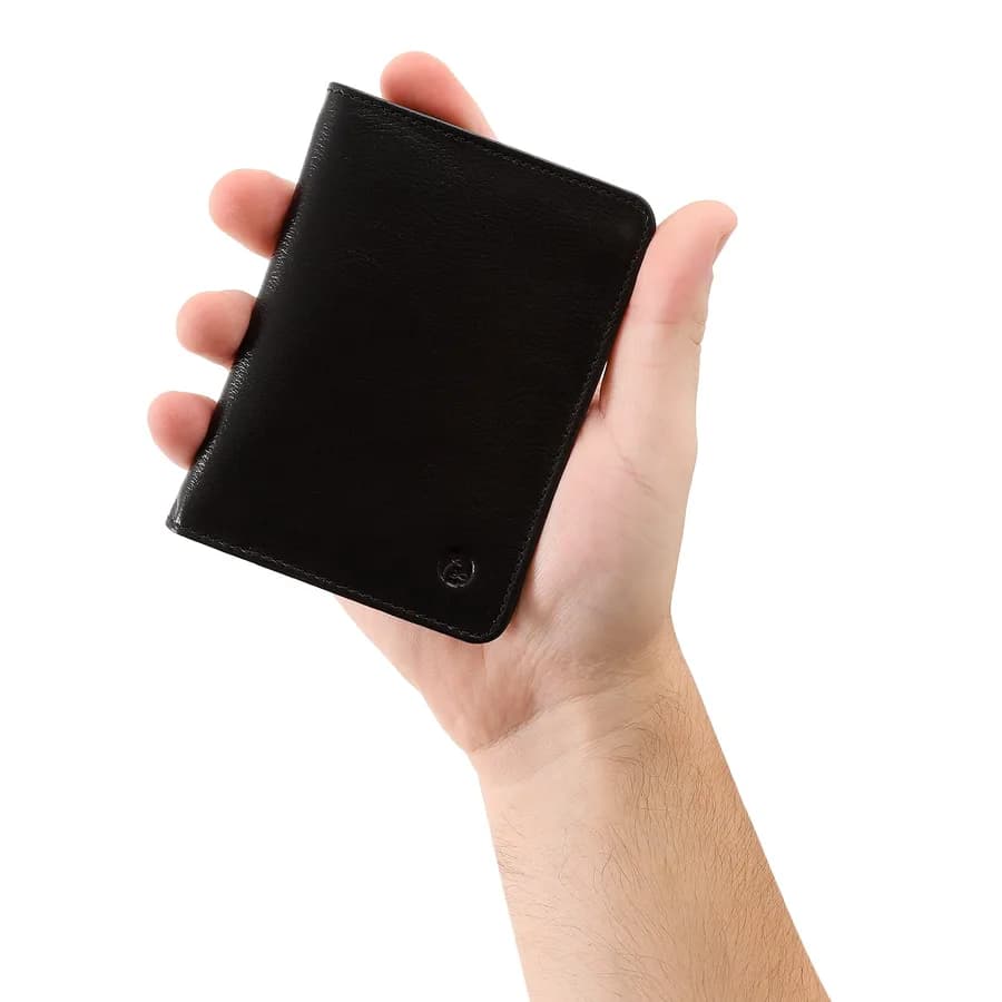 Carteira Masculina Couro Legitimo RFID Slim
