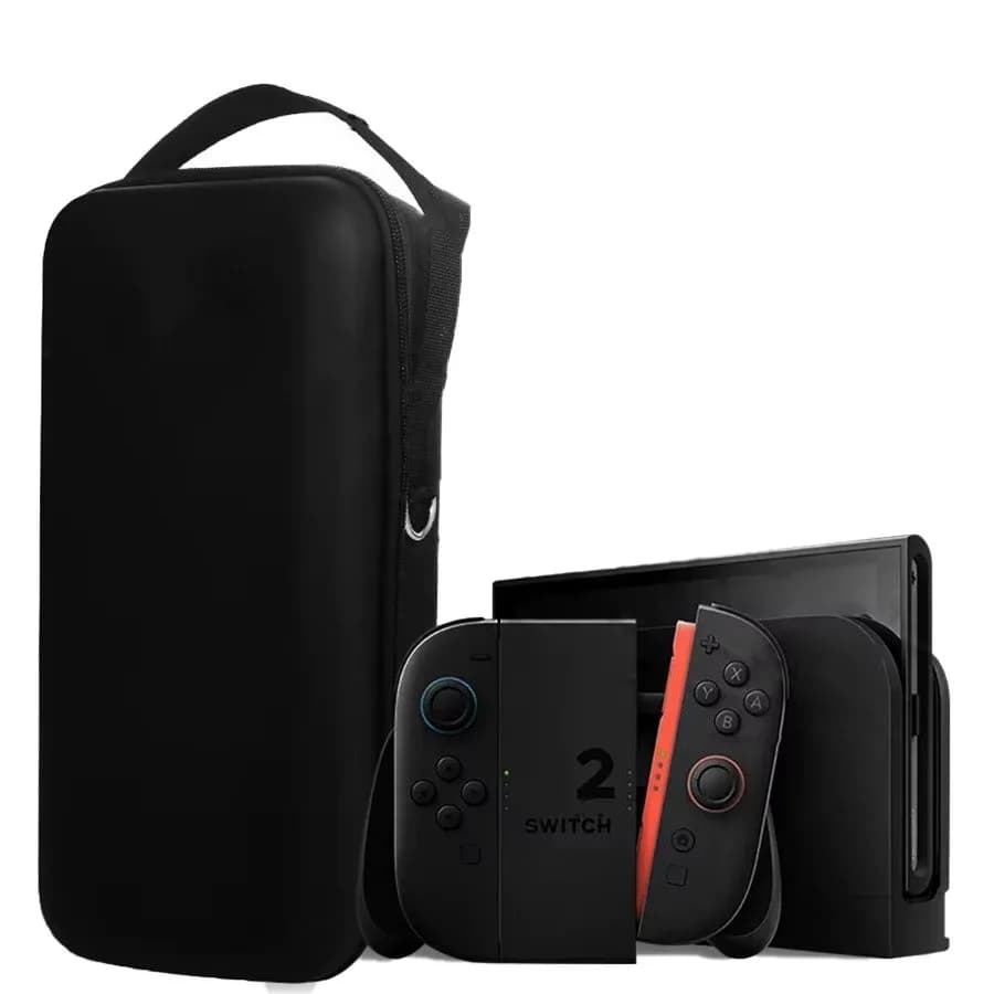 Case Bolsa para Nintendo Switch 2 com Espaço para Dock e Carregador