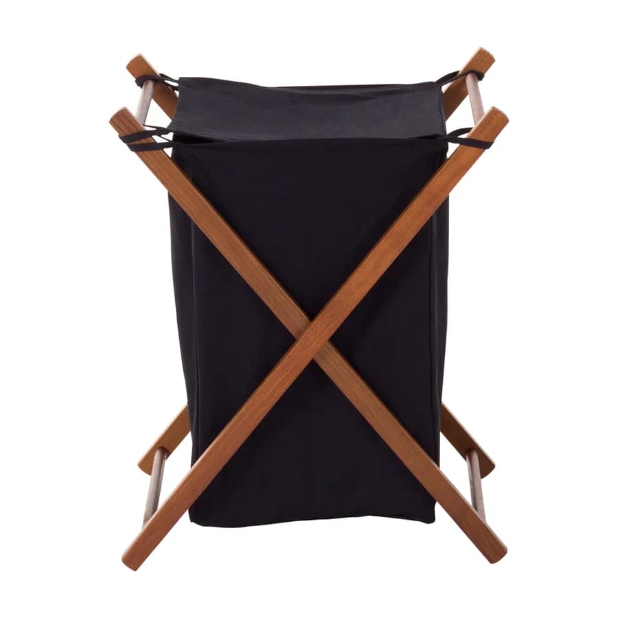 Cesto de Roupa Suja Dobrável com Tampa