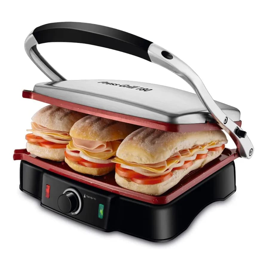 Grill Elétrico Mondial Double Grill Premium 1800W