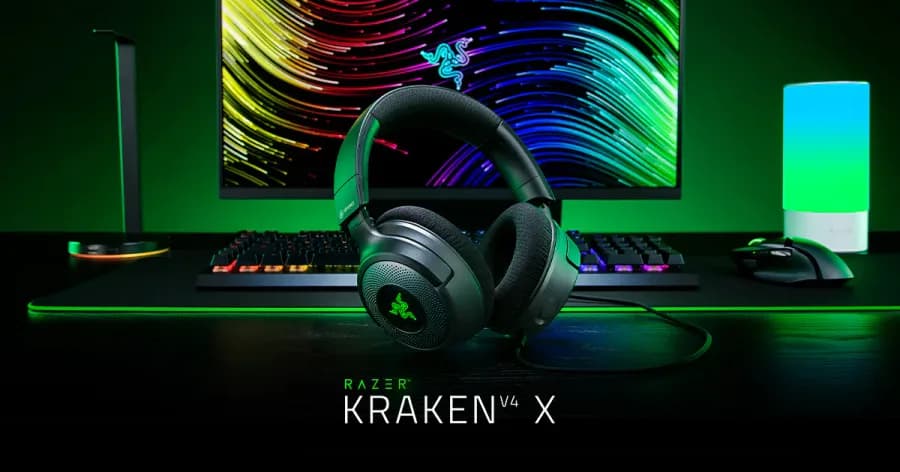 Headset Gamer Razer Kraken V4 X
