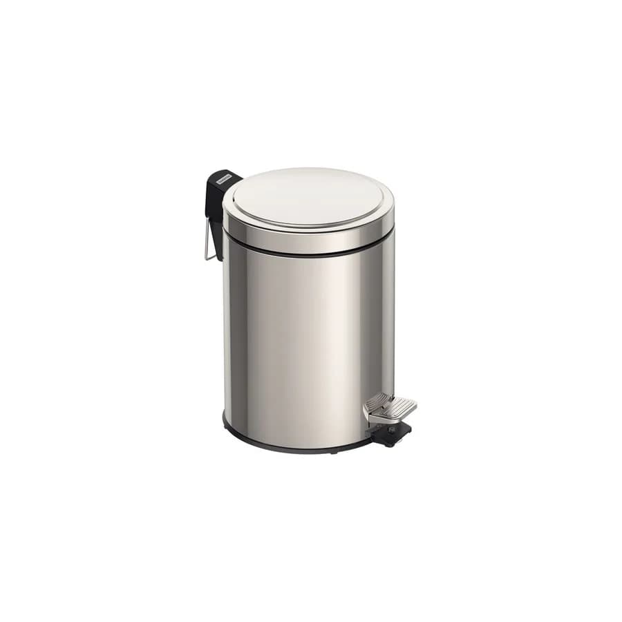 Lixeira com Pedal em Aço Inox Tramontina 5 Litros
