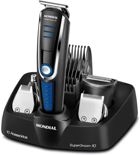 Aparador de Pelos Mondial Super Groom 10 BG-03 — artigo Bowy