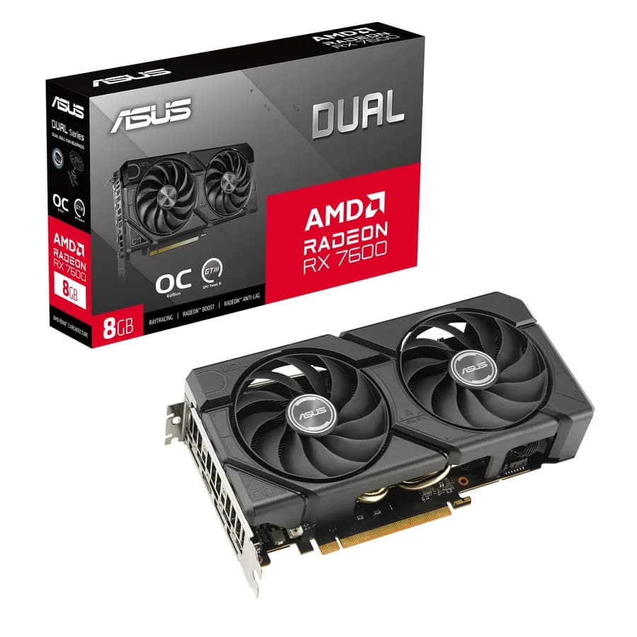 Placa de Video AMD Radeon RX 7600 8GB GDDR6