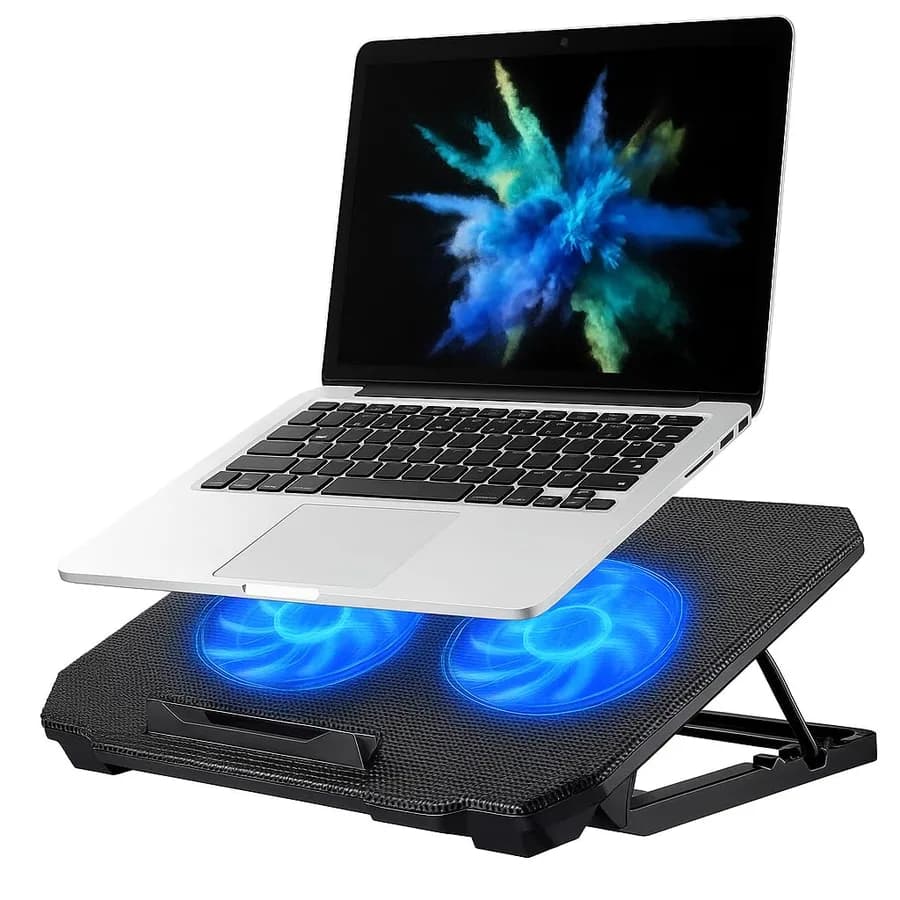 Suporte para Notebook com Cooler USB Ajustavel