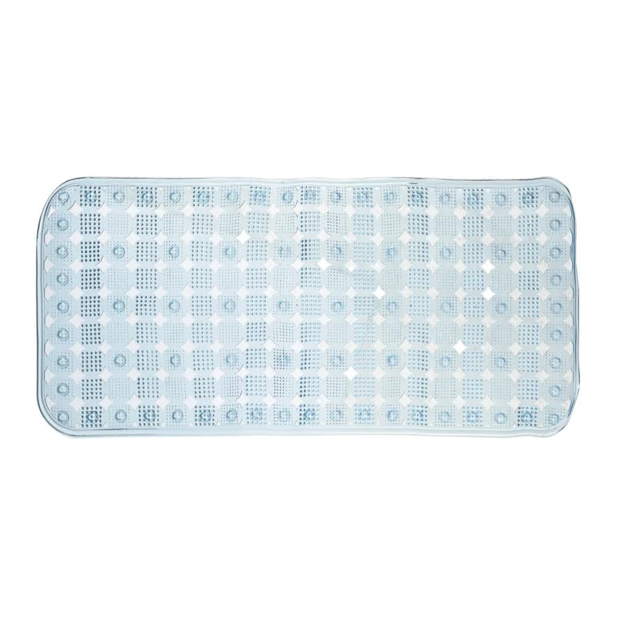 Tapete Antiderrapante para Box de Banheiro em PVC com Ventosas