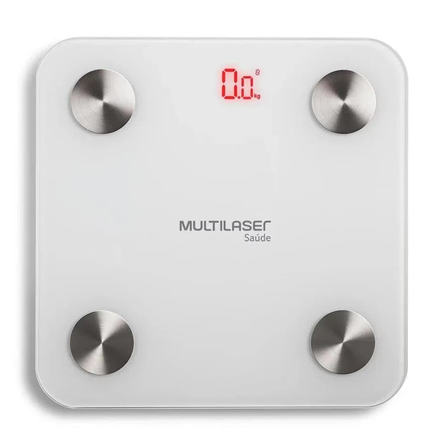 Balança de Bioimpedância Bluetooth Multilaser HC059