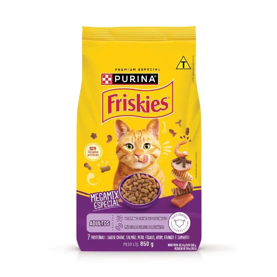 Ração Friskies Gatos Adultos Megamix