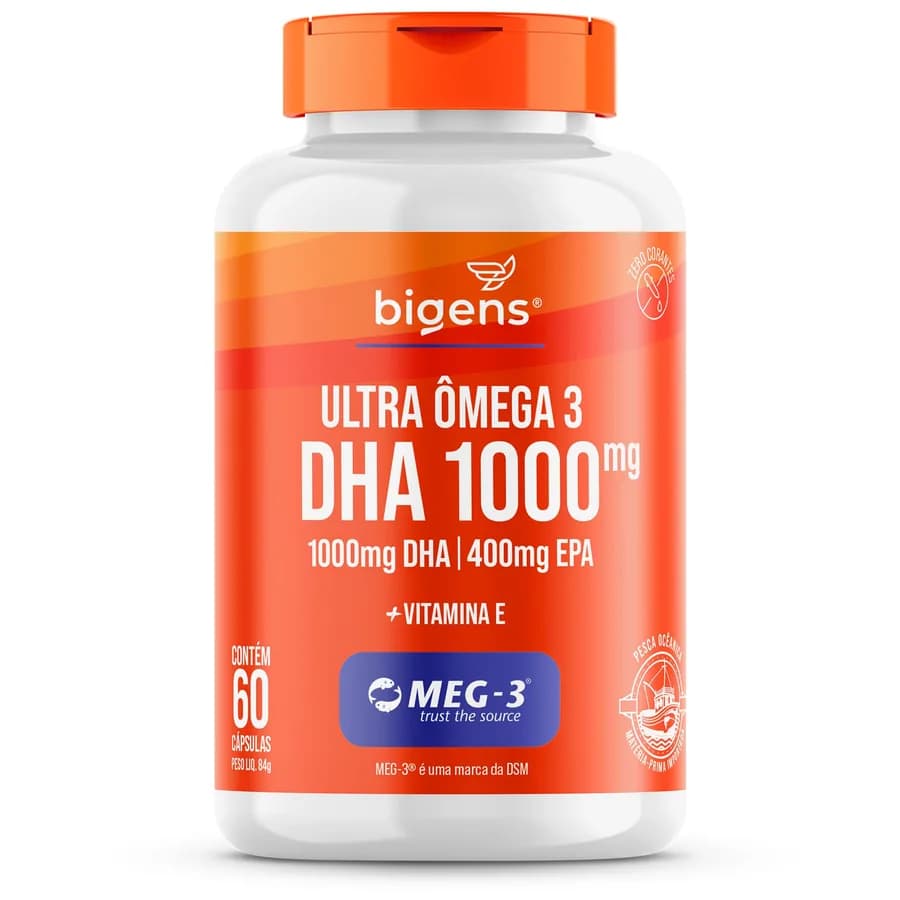 Suplemento Omegas 3 1000mg EPA DHA 60 Capsulas