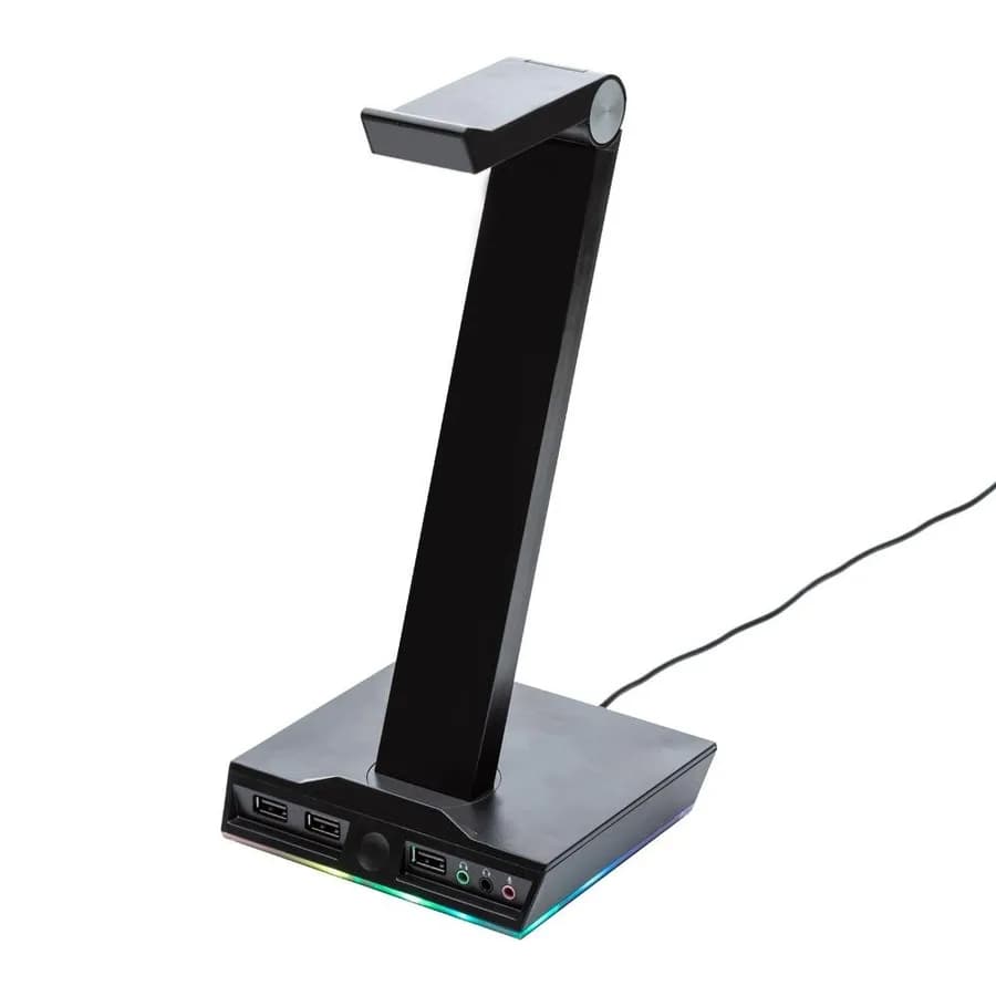 Suporte de Headset Gamer Husky Gaming Blizzard RGB com Hub USB