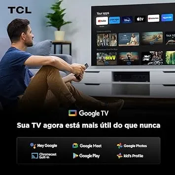 Smart TV QLED 4K Google TV TCL banner
