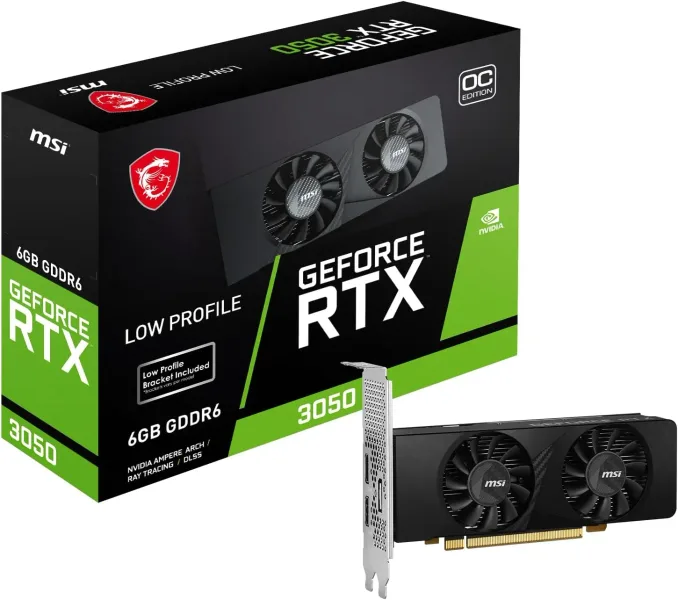 MSI GeForce RTX 3050 Ventus OC 2X 6GB