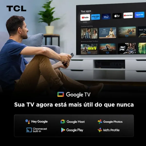 TCL QD-Mini LED 4K Google TV 55 banner