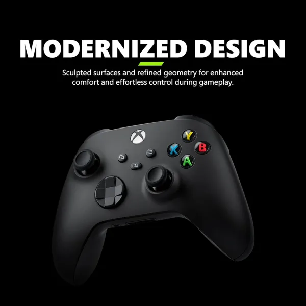Controle Sem Fio Xbox Microsoft Carbon Black banner
