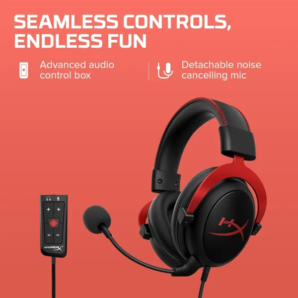 Headset Gamer HyperX Cloud II Wireless banner