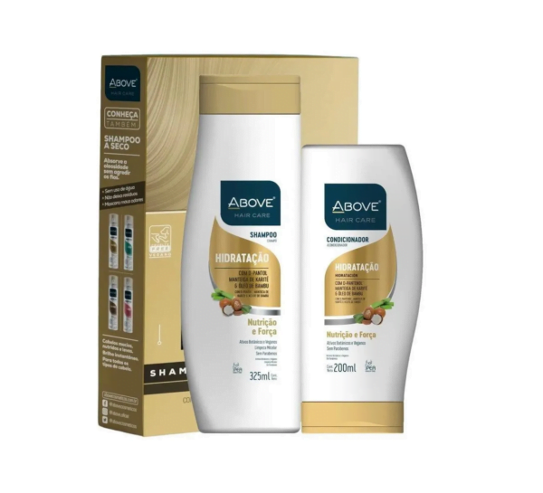 kit shampoo e condicionador hidratacao