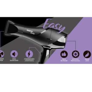 secador de cabelo profissional taiff easy