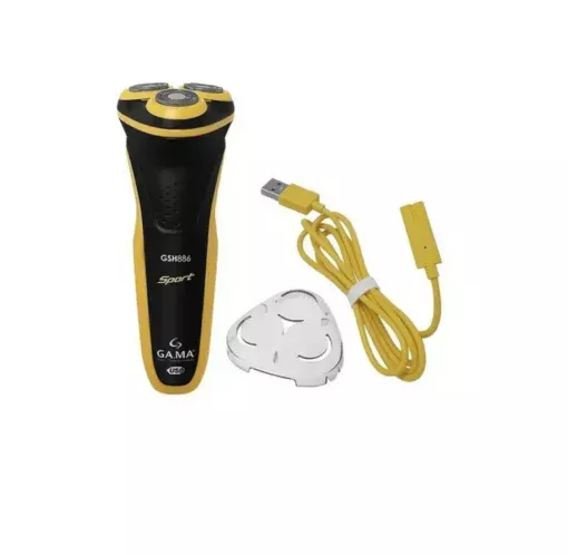 Barbeador Gama Italy 3 Laminas Gsh886 Sport Usb