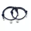 Imagem de Pulseira de Casal Ajustavel Azul