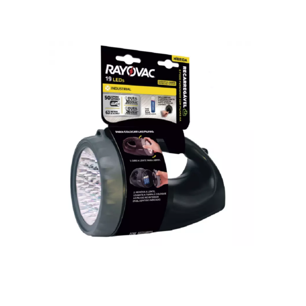 lanterna hibrida bivolt r19led