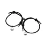 Pulseira de Casal Ajustavel Preta