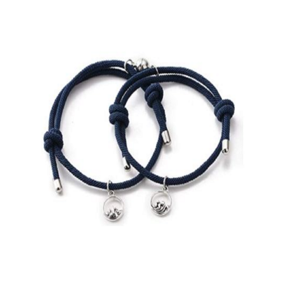 Pulseira de Casal Azul