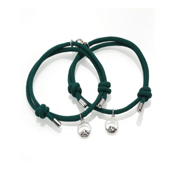 Pulseira de Casal Verde