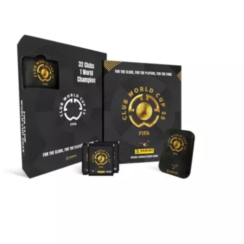 Imagem de Album Capa Dura Mundial de Clubes 2025 + 30 Envelopes de Figurinhas
