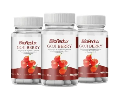 imagem de Kit 3 Goji Berry 60 Cápsulas