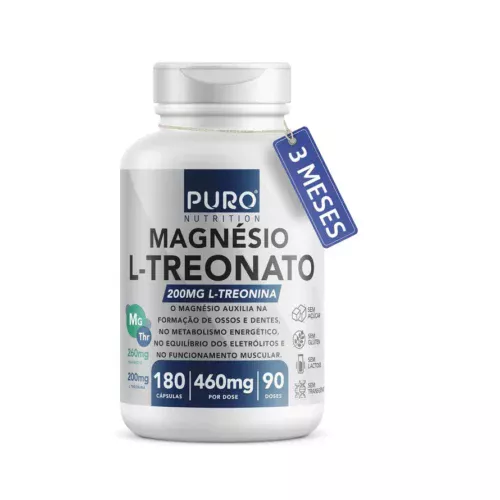 Imagem de Magnésio L-Treonato Puro Nutrition