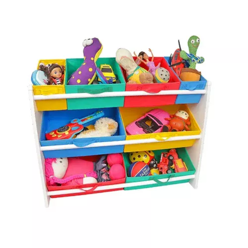 Imagem de Organizador de Brinquedos Infantil colorido