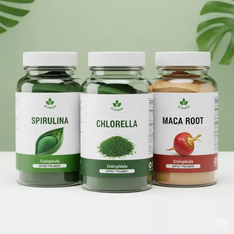 Imagem de capa de Spirulina, Clorela e Maca Peruana
