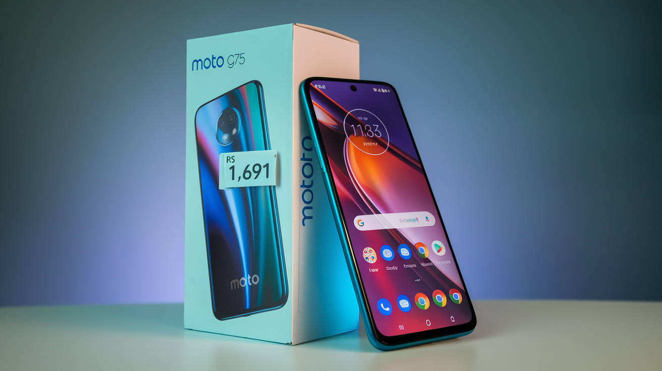 Moto G75 — a partir de R$ 1.691