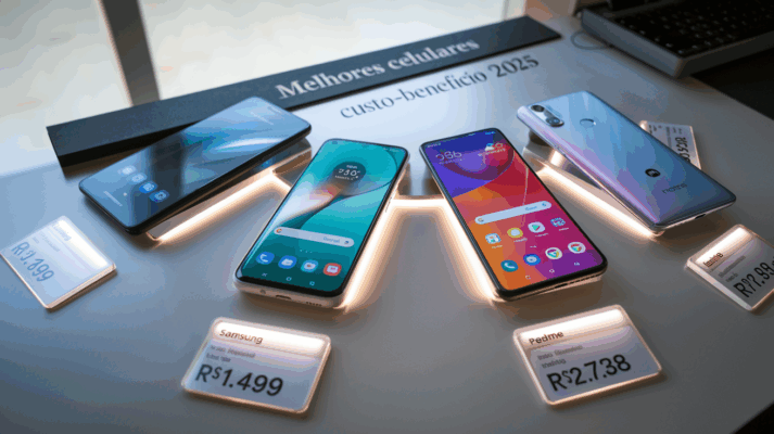 Melhores celulares custo beneficio 2025