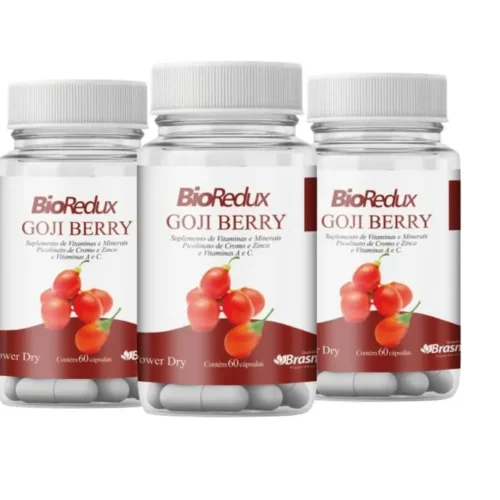 imagem de Kit 3 Goji Berry 60 Cápsulas