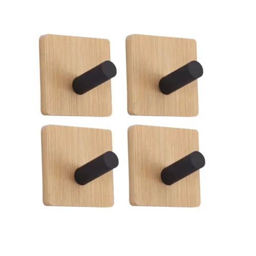 Imagem de Kit com 4 Ganchos Autoadesivos