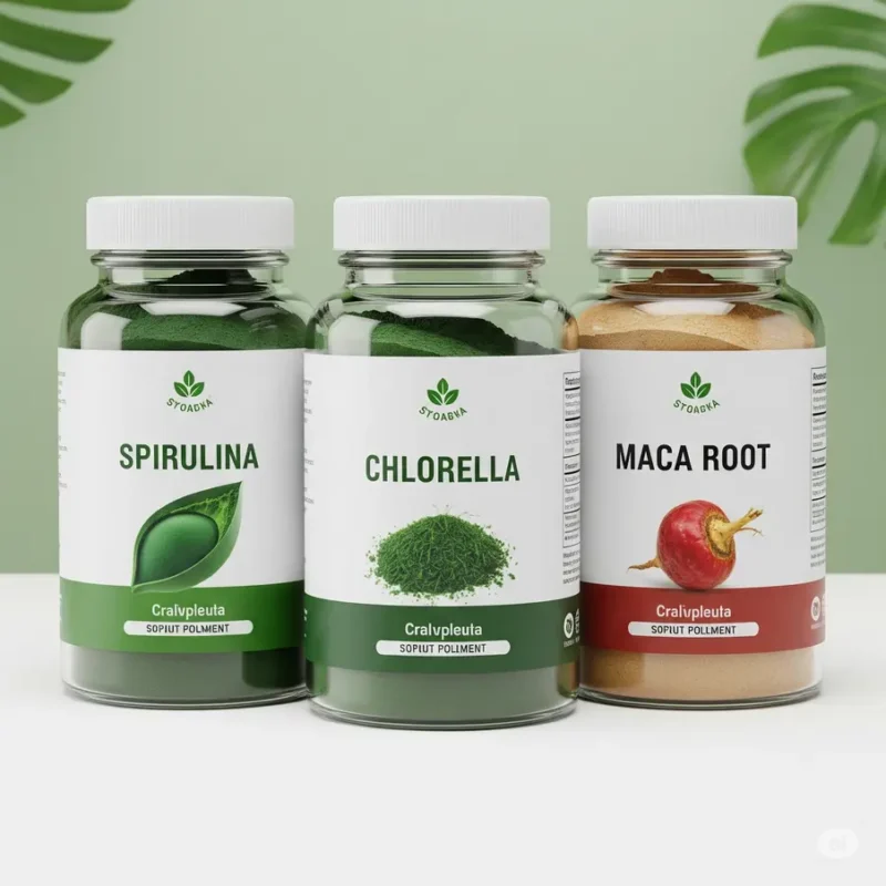 Imagem de capa de Spirulina, Clorela e Maca Peruana