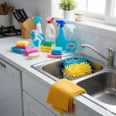 Imagem de Produtos para Limpeza da Casa