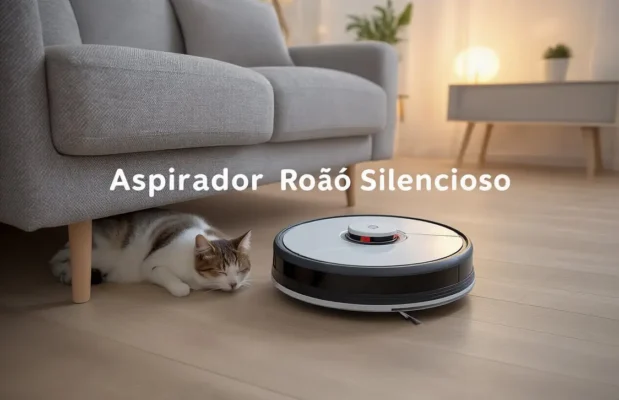 Imagem de Robo Aspirador Silencioso