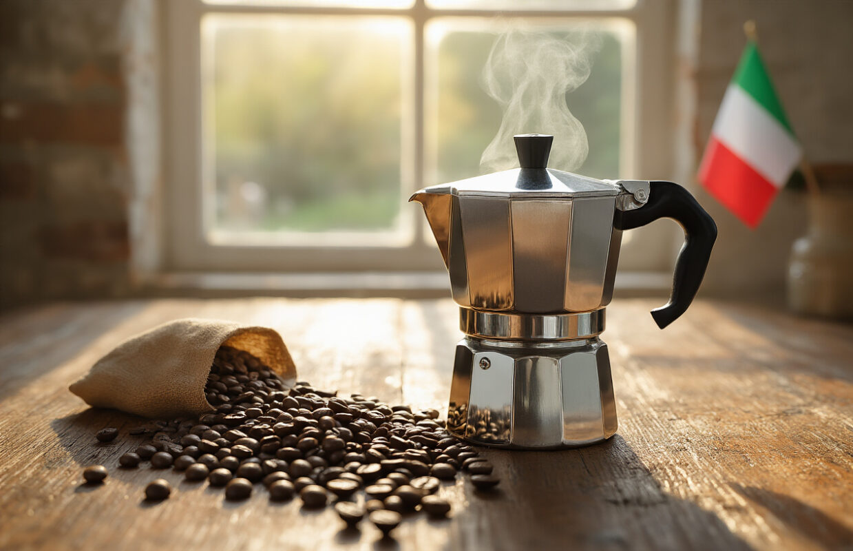 Cafeteira Italiana Inox 6 xícaras