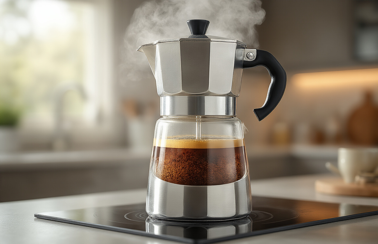 Como funciona a Cafeteira Italiana