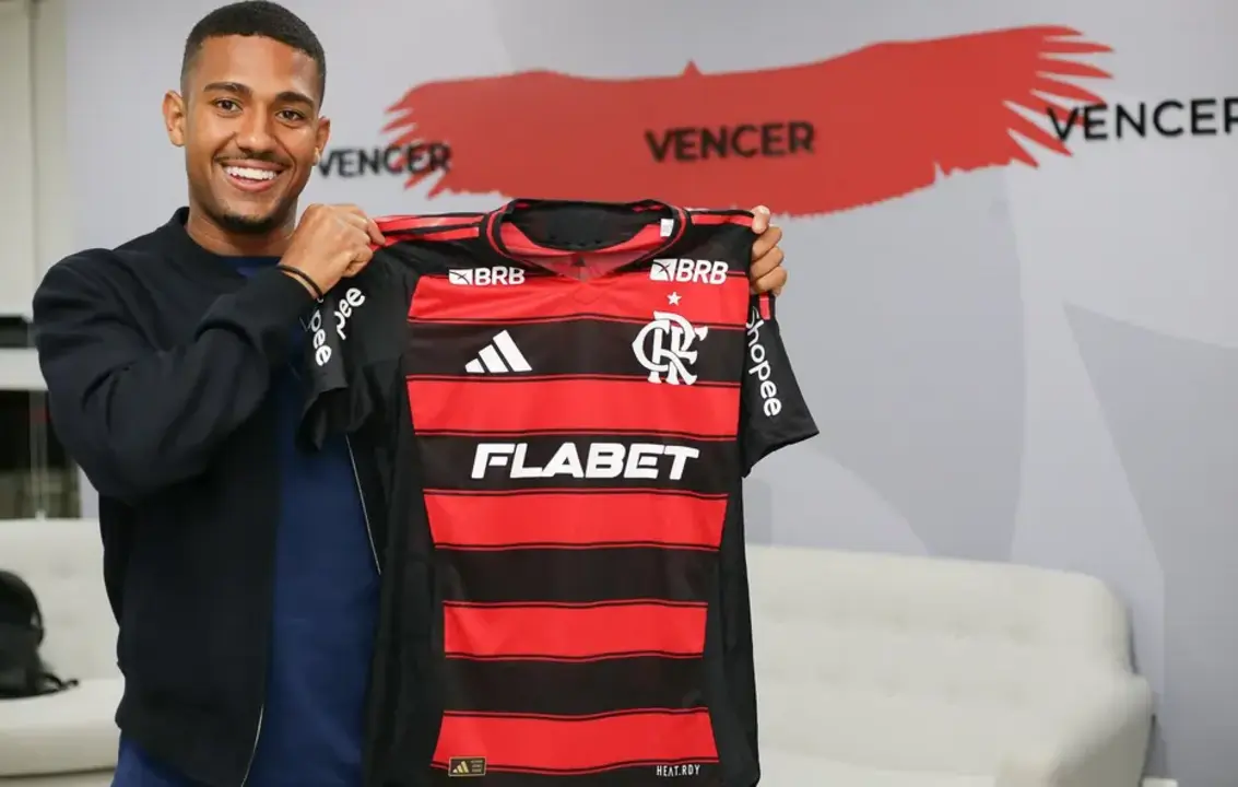 Imagem de Estreia Samuel Lino Flamengo