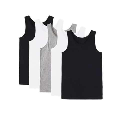 Imagem de Kit 5 Camiseta Regata Masculina